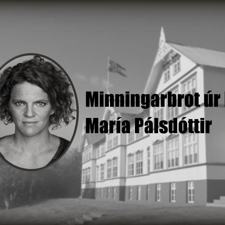 María Pálsdóttir var nemandi við MA árin 1986-1990