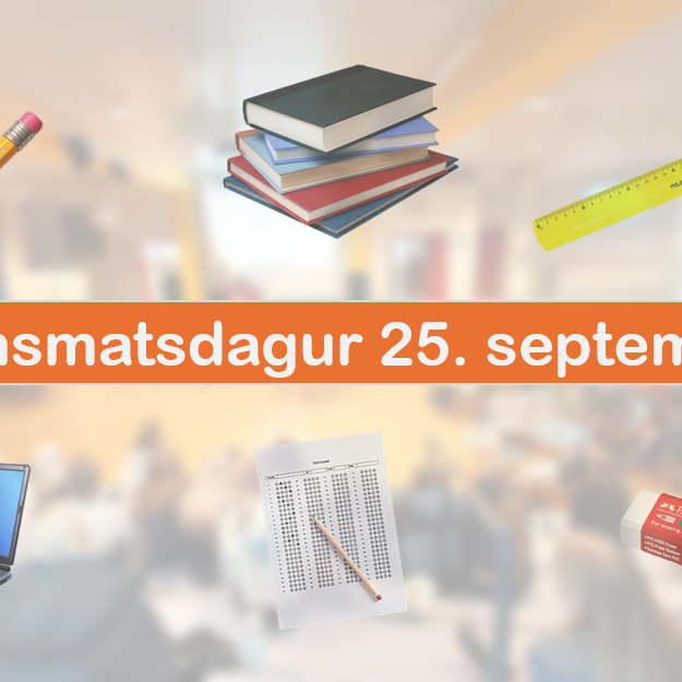 Námsmatsdagur 25. september