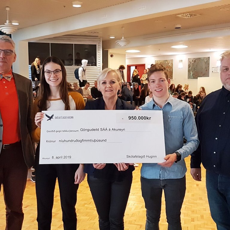 Veglegur fjárstyrkur nemenda til göngudeildar SÁÁ á Akureyri