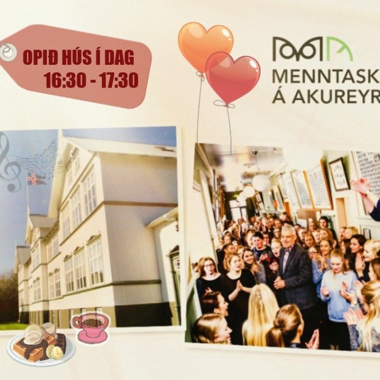 Líf og fjör verður í MA í dag