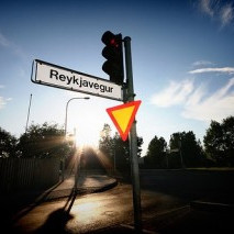 Mynd af ljósmyndasýningu Örlygs Hnefils.