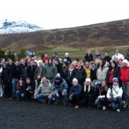 3. bekkur félagsfræðideild í Jónasarlundi 9. okt. 2009