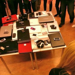 Tækjakostur í einum fyrsta bekk