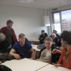 Nemendur MA í heimsókn í HA