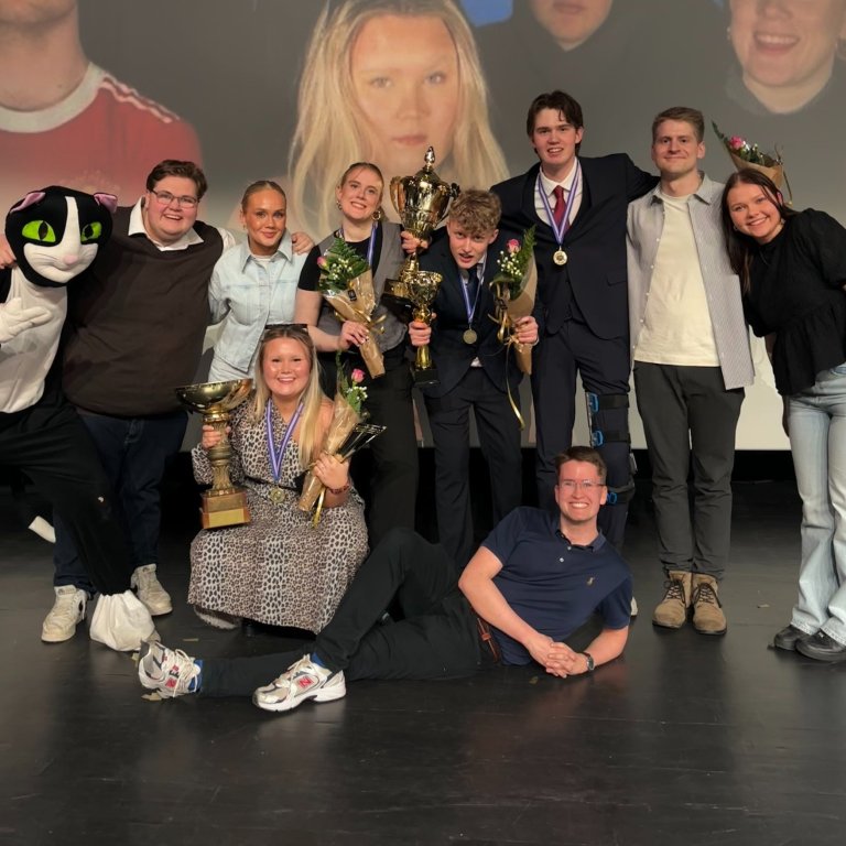 Sigurlið á sigurstundu