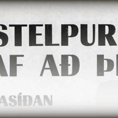 Nemendur vöktu athygli á jafnréttisbaráttunni á síðum Munins veturinn 1974-75