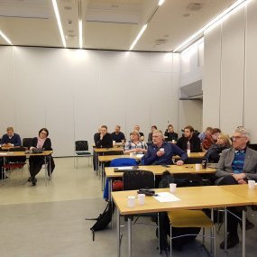 Mynd af ársfundinum, fengin af vma.is