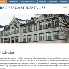 MA-hátíðin í undirbúningi