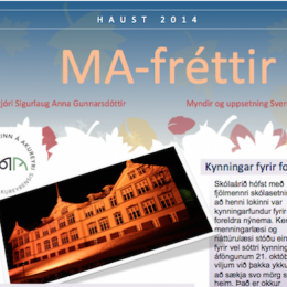 MA FRÉTTIR