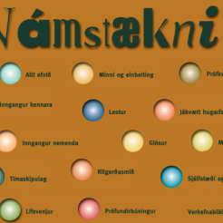 Örnámskeið í námstækni