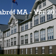 Fráttabréf MA - vor 2016