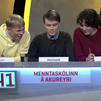 MA komst í undanúrslit Gettu betur