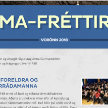 MA-fréttir vorönn 2018