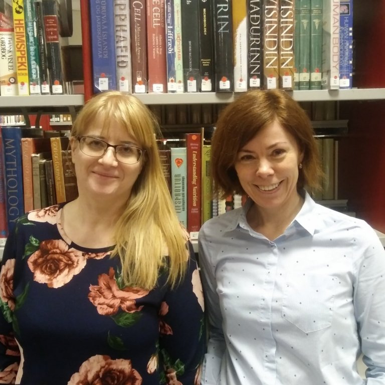 Siðameistararnir Anna Sigríður og Rannveig