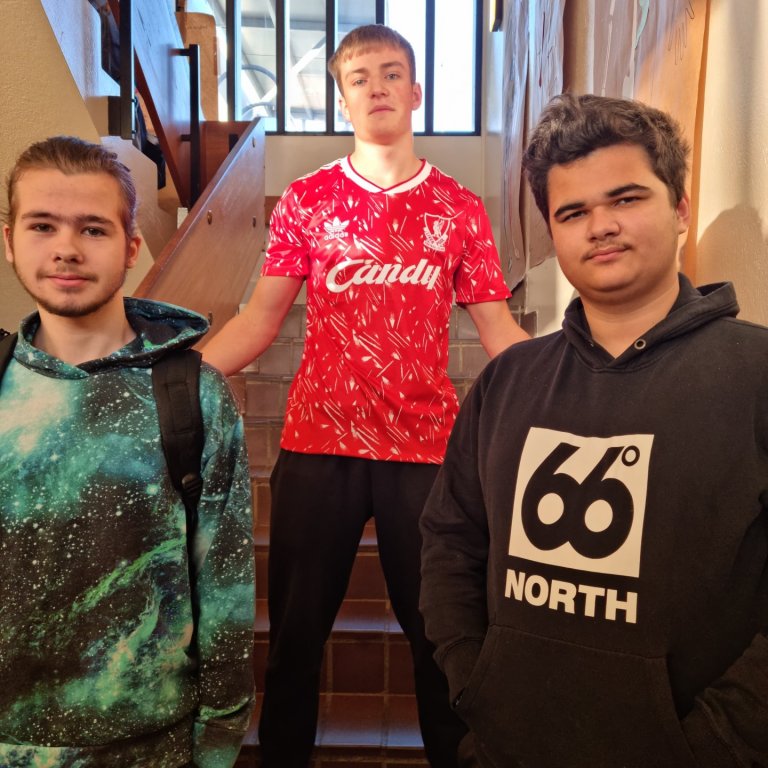 Helgi Valur, Jóhann Gunnar og Kristján Geir