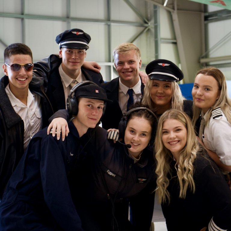 Stjórn skólafélagsins Hugins sem skipuleggur Ratatosk