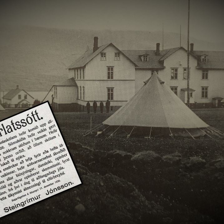 Myndin er tekin á hernámsárunum. Hún er fengin úr bókinni Virkið í norðri eftir Gunnar M. Magnúss. Á&hellip;