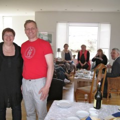 Gestgjafarnir Þorlákur og Gunnhildur