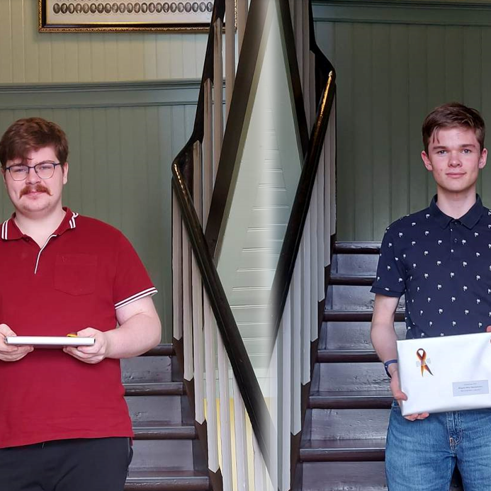 Snæbjörn Rolf og Magnús Máni