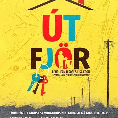 LMA frumsýnir söngleikinn Útfjör þann 9. mars.