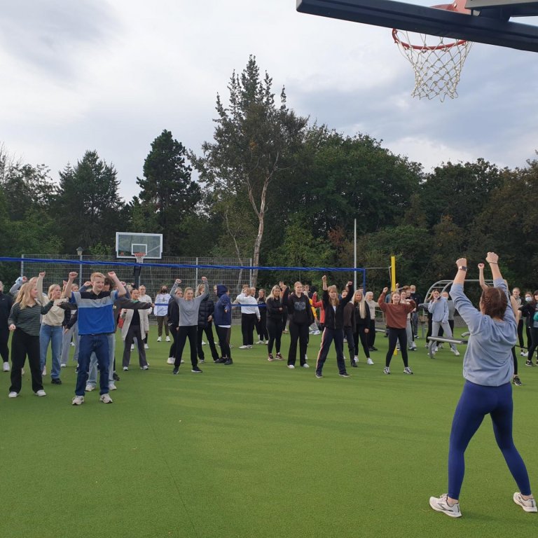 Nýja útiíþróttasvæðið vígt