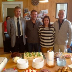 Stefán Þór, Arnar Már, Anna Eyfjörð og Bjarni