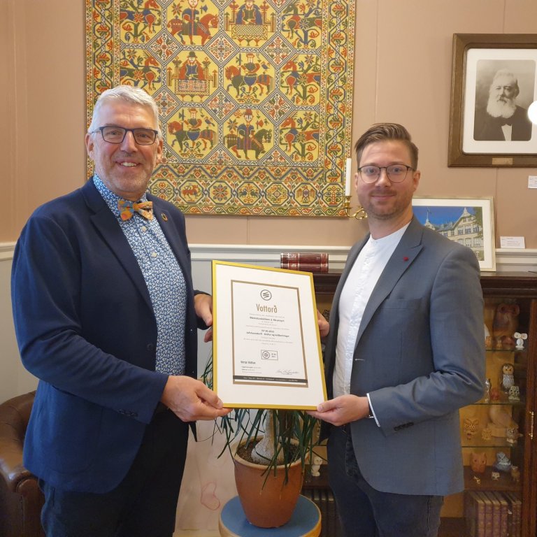 Jafnlaunavottunarskírteinið í höfn